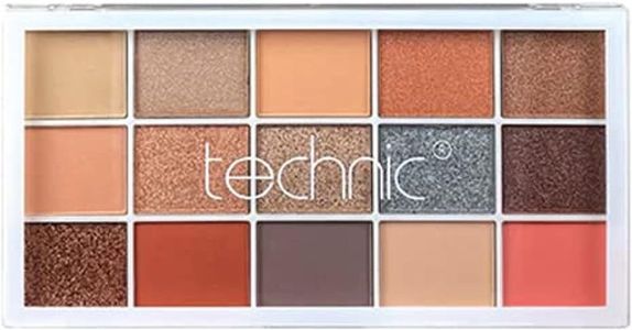 Technic 15 Color Pressed Pigment Eyeshadow Palette - Y2K